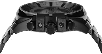 Diesel Stainless Steel Mega Chief Analog Gray Dial Men Watch